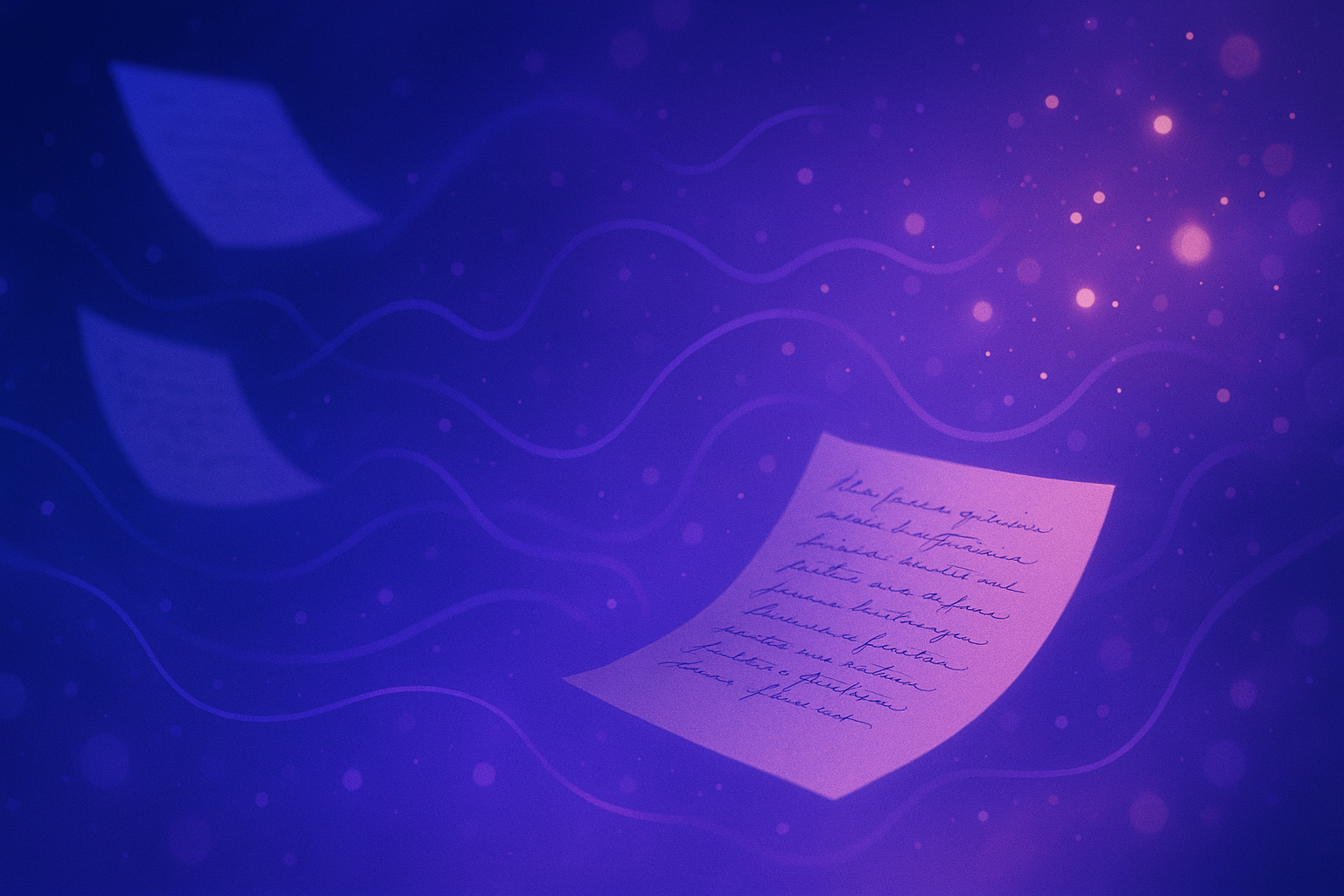 Creative writing background